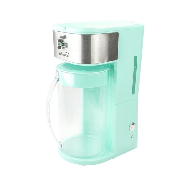 Brentwood Industries Iced Tea and Coffee Maker with 64oz Pitcher, Blue